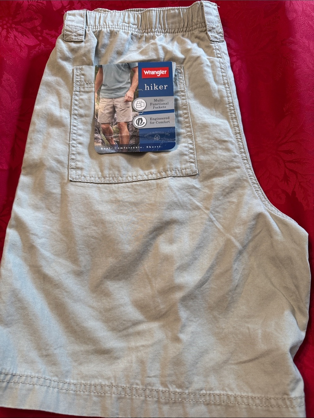 Men’s Wrangler Hiker Cargo Shorts Size 36